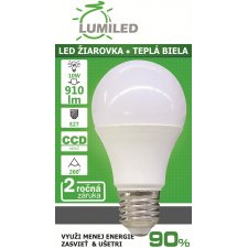 Led žiarovka smd 2835 10w teplá biela, e27