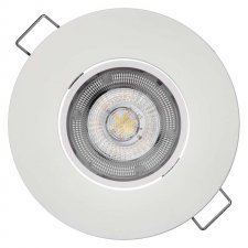 LED bodové svietidlo biele Exclusive 5W teplá biela
