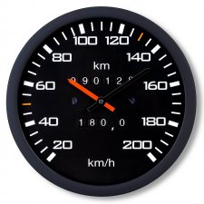 Hodiny - Tachometer