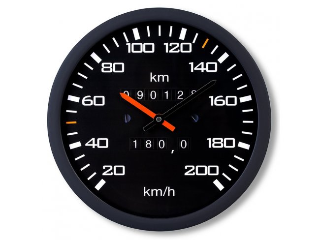 Hodiny - Tachometer