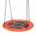 Hojdací kruh bocianie hniezdo - 90 cm - čierno-oranžové