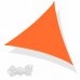SPRINGOS Tieniaca plachta trojuholník 500x500x500cm - oranžová