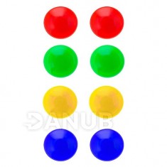 Farebné magnety na tabuľu 8ks