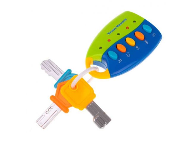 Interaktívna hračka pre deti - kľúče od auta