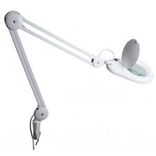 LED lampa s lupou, montáž na stôl, 3 dioptrie