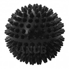 SPRINGOS Masážny ježko 7,5- cm - čierny