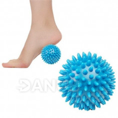 SPRINGOS Masážny ježko 7 cm - modrý