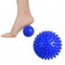 SPRINGOS Masážny ježko 9 cm - modrý