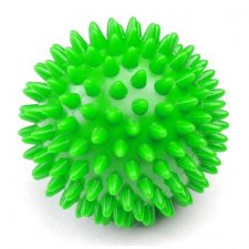 SPRINGOS Masážny ježko 9 cm - zelený