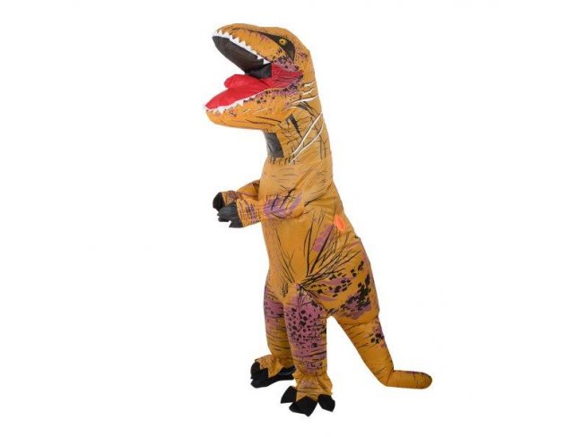 Nafukovací kostým: Dinosaurus 120-140 cm 