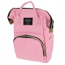 Prebalovací batoh na kočík - ružový