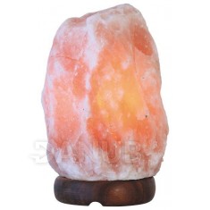 Soľná lampa, tvar kameňa, 1-2kg