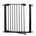 SPRINGOS Bezpečnostná bariérová zábrana pre schody a dvere - čierna - 75-110 cm