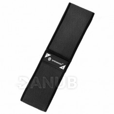 SPRINGOS Fitness guma na cvičenie Hip Band - L - 2x43 cm - čierna