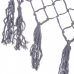 Springos Hojdacie kreslo Brazílske s vankúšikmi 130x100cm - sivé