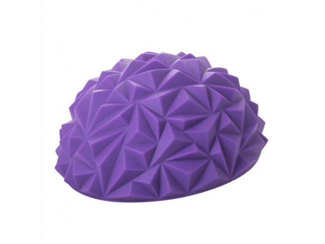 SPRINGOS Masážna balančná lopta s hrotmi - fialová