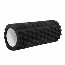 SPRINGOS Masážny valec CROSSFIT FOAM ROLLER 33 x 14 cm - čierna