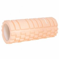 SPRINGOS Masážny valec CROSSFIT FOAM ROLLER 33 x 14 cm - svetlo oranžová