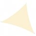 SPRINGOS Tieniaca plachta trojuholník 300x300x300cm - svetlo béžová