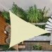 SPRINGOS Tieniaca plachta trojuholník 500x500x500cm - svetlo béžová