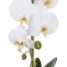 SPRINGOS Umelá orchidea v črepníku biela - 57cm