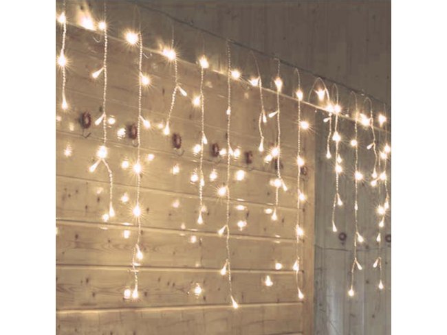 Vianočná LED svetelná záclona vnútorná - 50LED - 0,81M Teplá biela