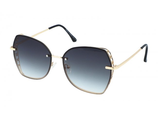 Dámske slnečné okuliare Chanelle Style - Gold&Black