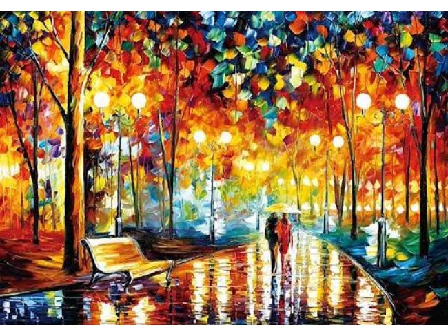 Diamantové maľovanie - výšivka - 30x40 cm - Leonid Afremov