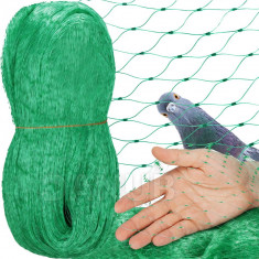 Springos Ochranná sieť proti vtákom - 5x50 m - zelená