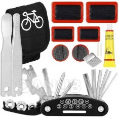 Súprava na opravu pneumatík pre bicykle - 14ks