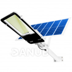LED solárne pouličné svietidlo 1200W - 6500K - 3,2V - 32Ah - s držiakom a diaľkovým ovládaním