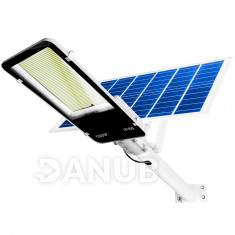 LED solárne pouličné svietidlo 1000W - 6500K - 3,2V - 30Ah - s držiakom a diaľkovým ovládaním