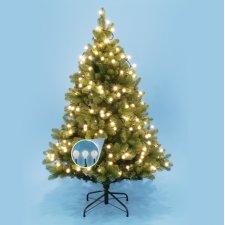 Vianočná LED svetelná reťaz vnútorná - guľky 1,5 cm - 50LED - 4M Teplá biela