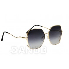 Dámske slnečné okuliare Side Frames Gold BLACK