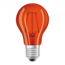 Dekoračná LED žiarovka E27 OSRAM, Červená, 2w
