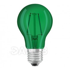 Dekoračná LED žiarovka E27 OSRAM, Zelená, 2w