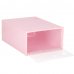 Box na topánky - vyklápací -ružový