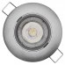 LED bodové svietidlo strieborné Exclusive 5W teplá biela