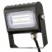 LED reflektor 15W PROFI+ neutralna biela, čierny