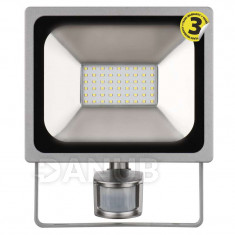 LED reflektor 30W PIR PROFI neutrálna biela