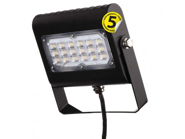 LED reflektor 30W PROFI+ neutrálna biela, čierny