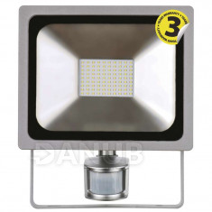 LED reflektor 50W PIR PROFI neutrálna biela