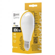 LED žiarovka Basic A60 10W E27 teplá biela