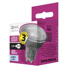 LED žiarovka Classic 4,2W GU10 studená biela