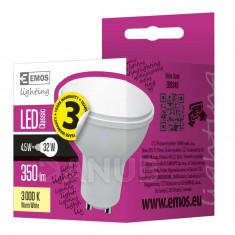 LED žiarovka Classic 4,5W GU10 teplá biela