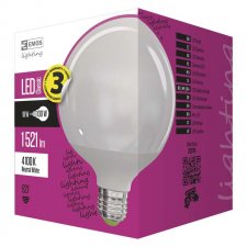 LED žiarovka Classic globe 18W E27 neutrálna biela