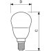 LED žiarovka PHILIPS E14 5,5W Teplá biela
