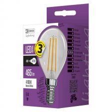 LED žiarovka filament mini globe A++ 4W E14 neutrálna biela