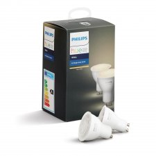 LED žiarovka Philips HUE White  GU10 5,5W - 2set Teplá biela