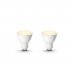 LED žiarovka Philips HUE White  GU10 5,5W - 2set Teplá biela